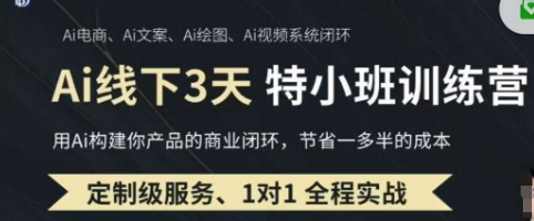 AI实操培训第20-21期线下,0基础保姆级教程,3月最新整理,企业获客、降本增效、打造超级个体-第一人副业终点站